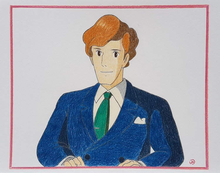 ジブリ マイナーイケメンキャラ模写 私の仕事 みーみー Note