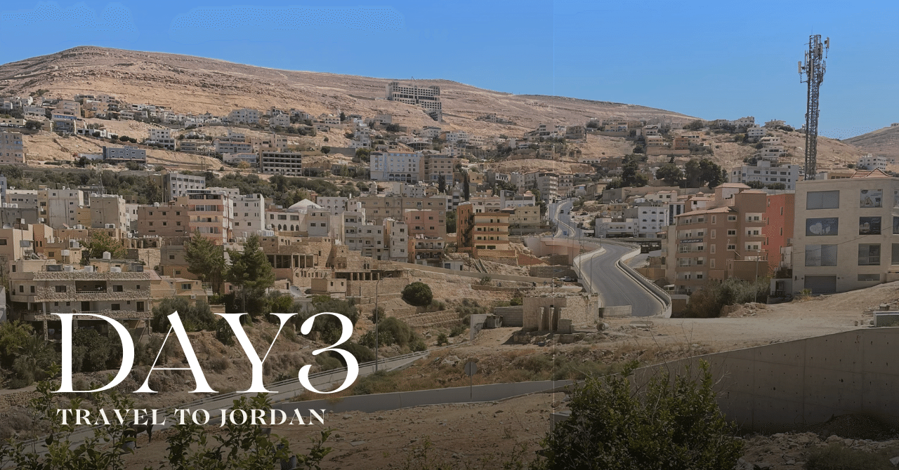 ヨルダン旅行記③🇯🇴】5泊7日、一人旅の3日目。いざペトラ遺跡へ