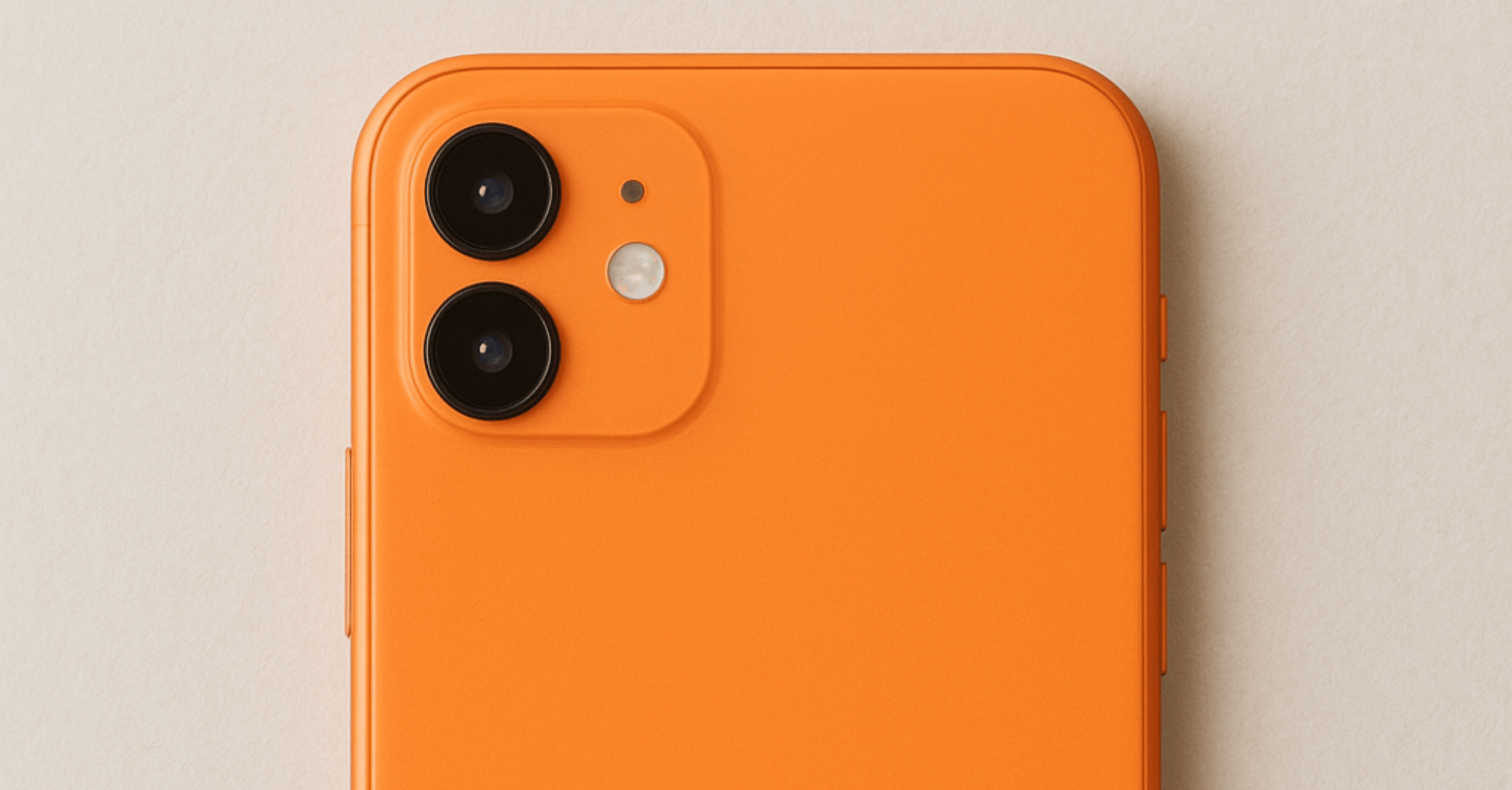 オレンジのスマートフォン｜𝐙𝐄𝐑𝐎