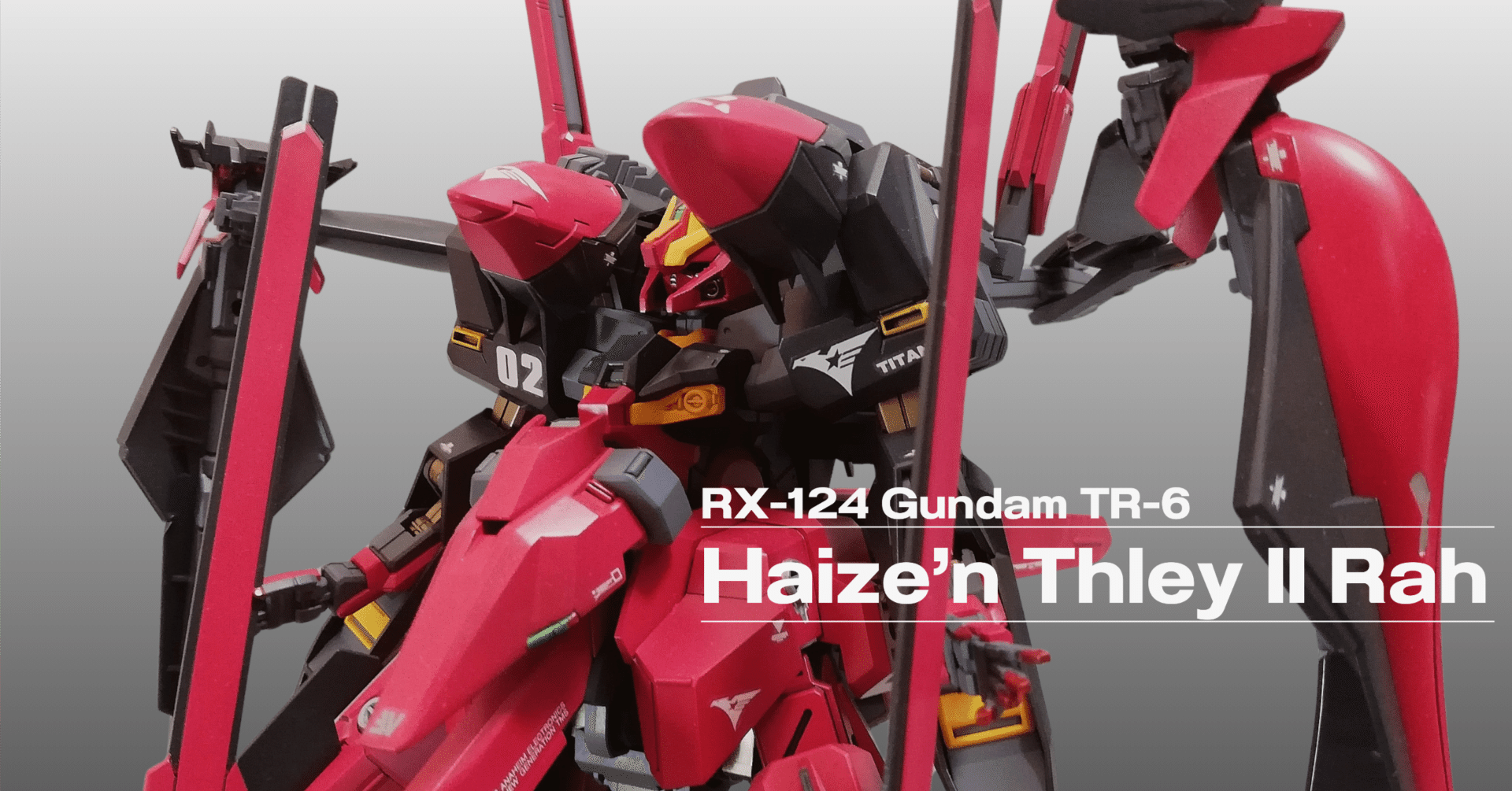 ハイゼンスレイIIラー BANDAI／HGUC RX-124 GundamTR-6 Haize'n Thley
