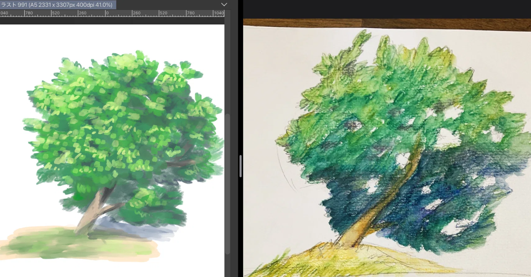 デジタルアナログ両方で｜お絵描き伊菜穂🌾 ご依頼募集中🖌️