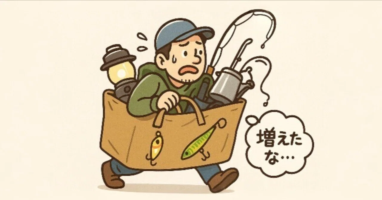 釣り人がキャンプを始めると、こうなる。─「どうせなら両方で使える