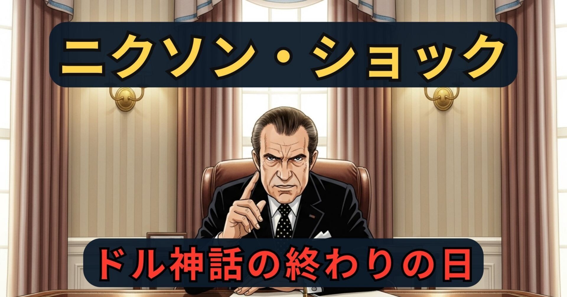インフレーションとドル危機 ニクソン・ショック｜世界経済を一夜で変えたドル危機の真実｜歴史ラボ