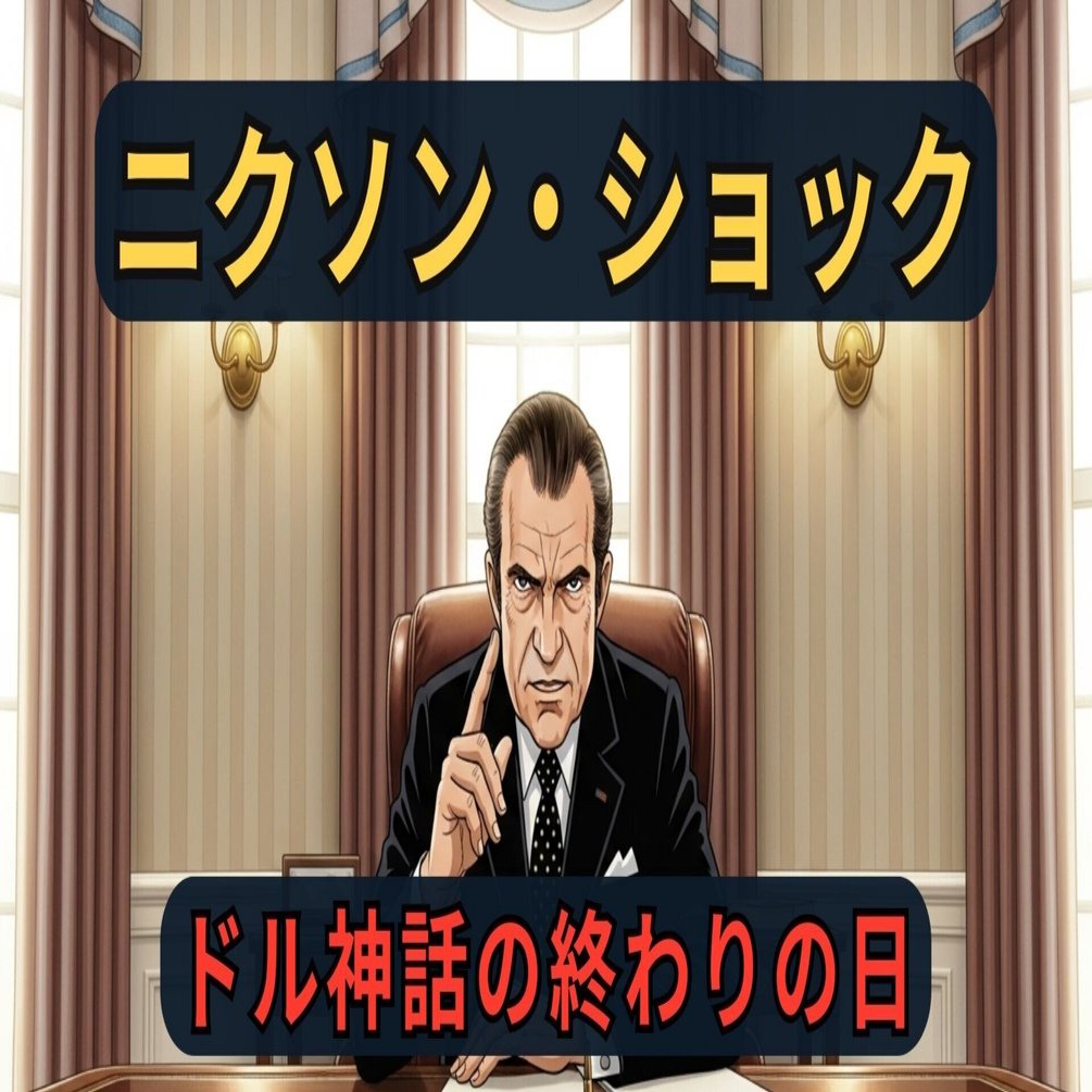 ニクソン・ショック｜世界経済を一夜で変えたドル危機の真実｜歴史ラボ