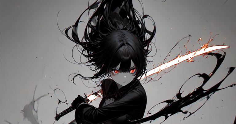 闇落ちした焔の女剣士（イラスト集）｜えんがわP