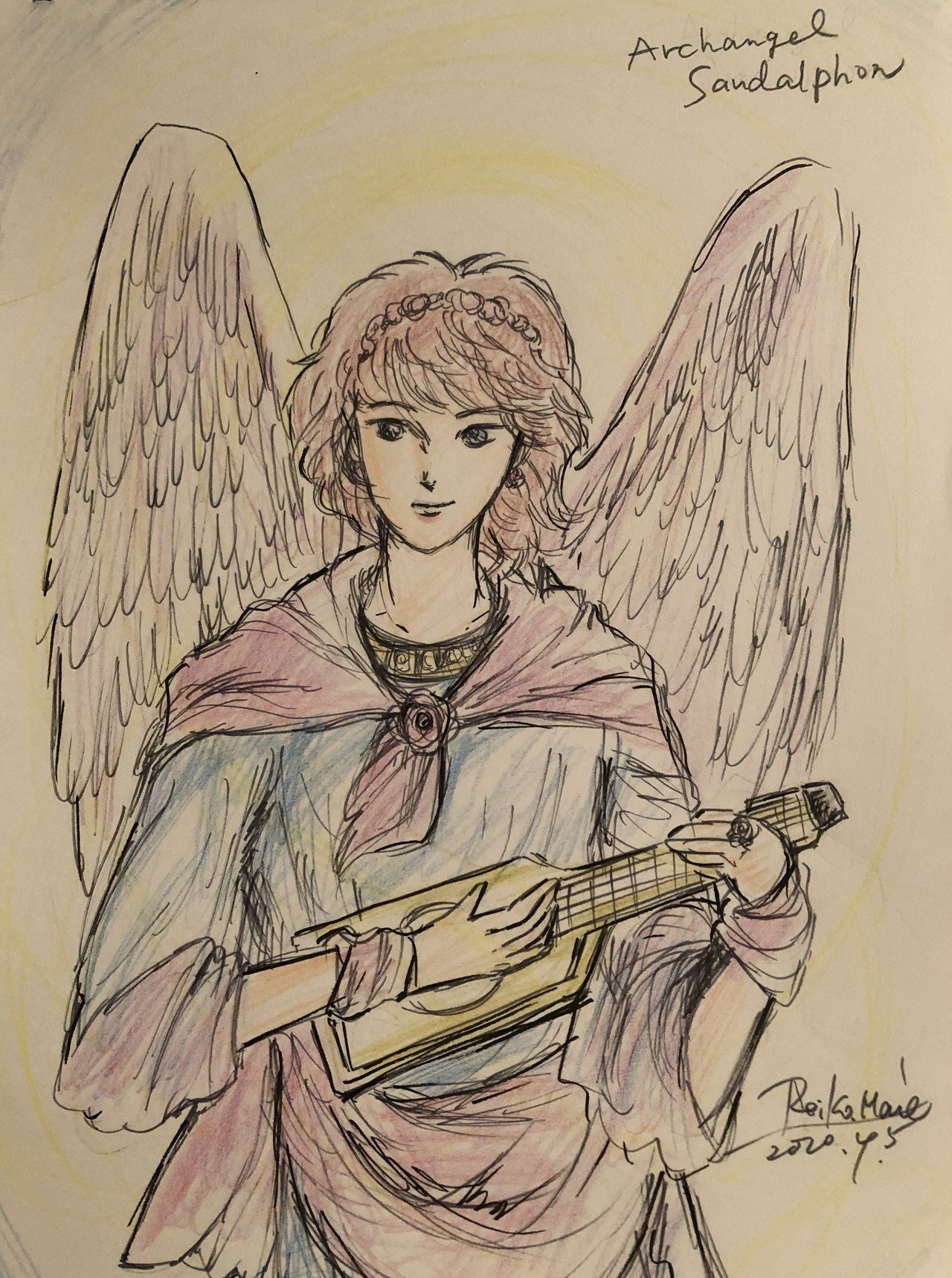 大天使サンダルフォン ちびのん カラフルぽけっと Note
