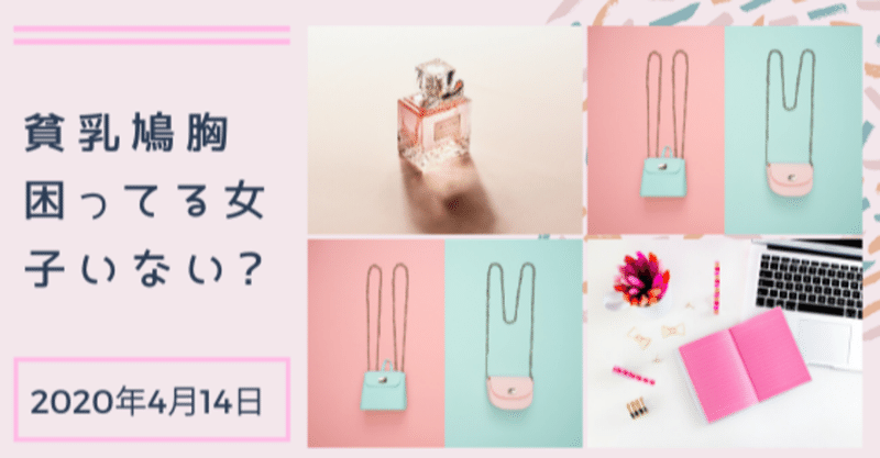 貧乳鳩胸で困ってる女子いない 4月14日 Risa Note