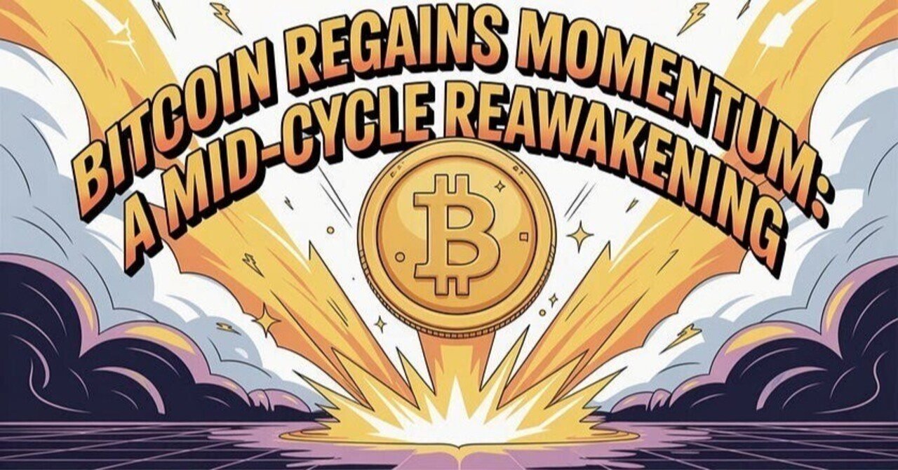 ビットコインは勢いを取り戻しつつある：中期サイクルの再覚醒（Bitcoin Regains Momentum: A Mid-Cycle  Reawakening）｜終活の準備