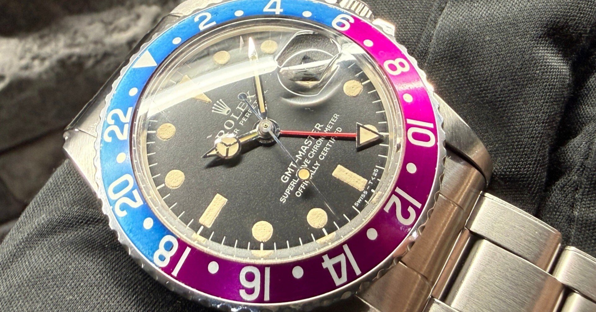 キレイなフクシアインサートが魅力！ GMTマスターRef.1675｜金子 剛