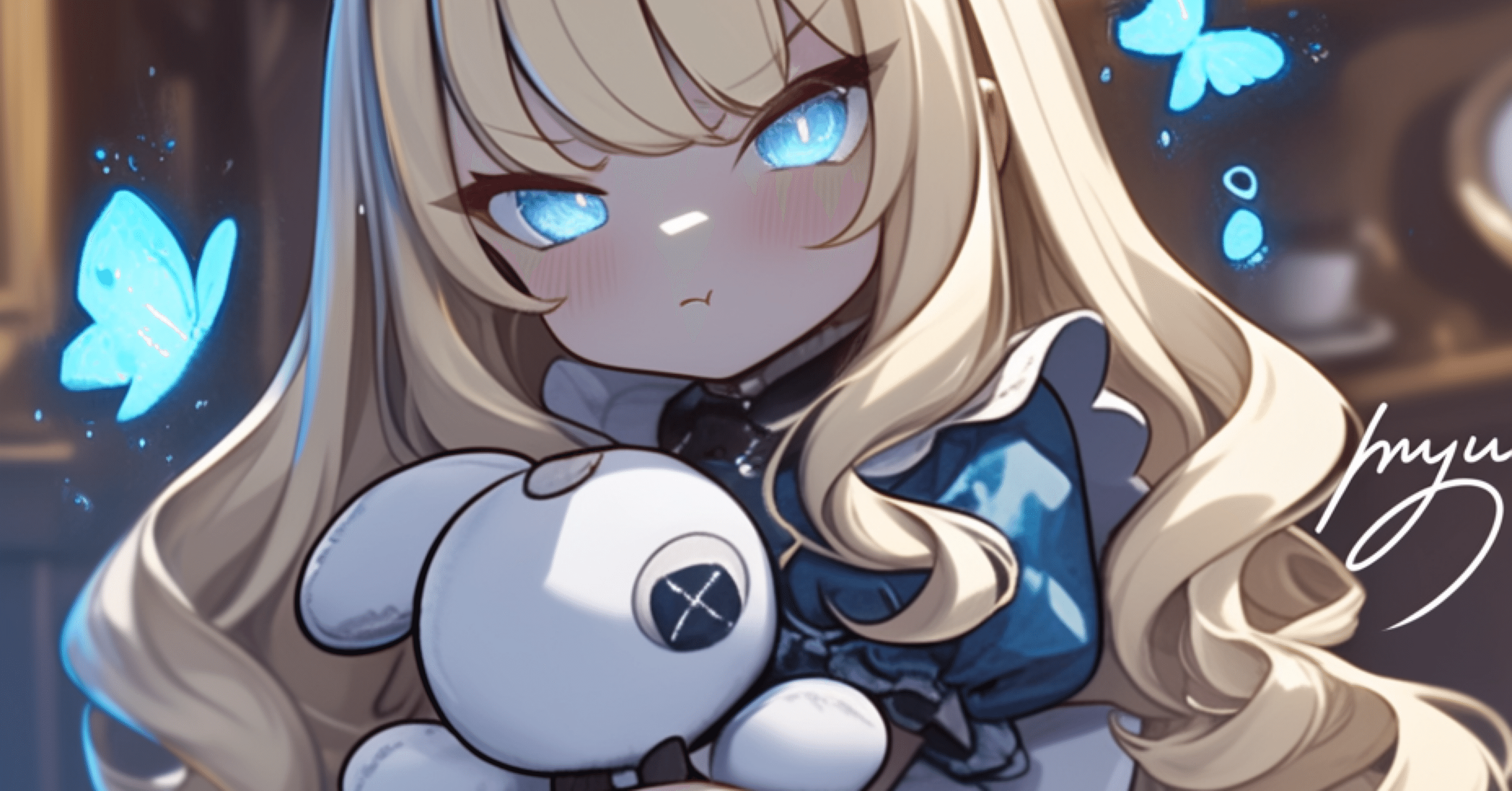 AIイラスト｜不機嫌なアリスちゃん｜しゃるる