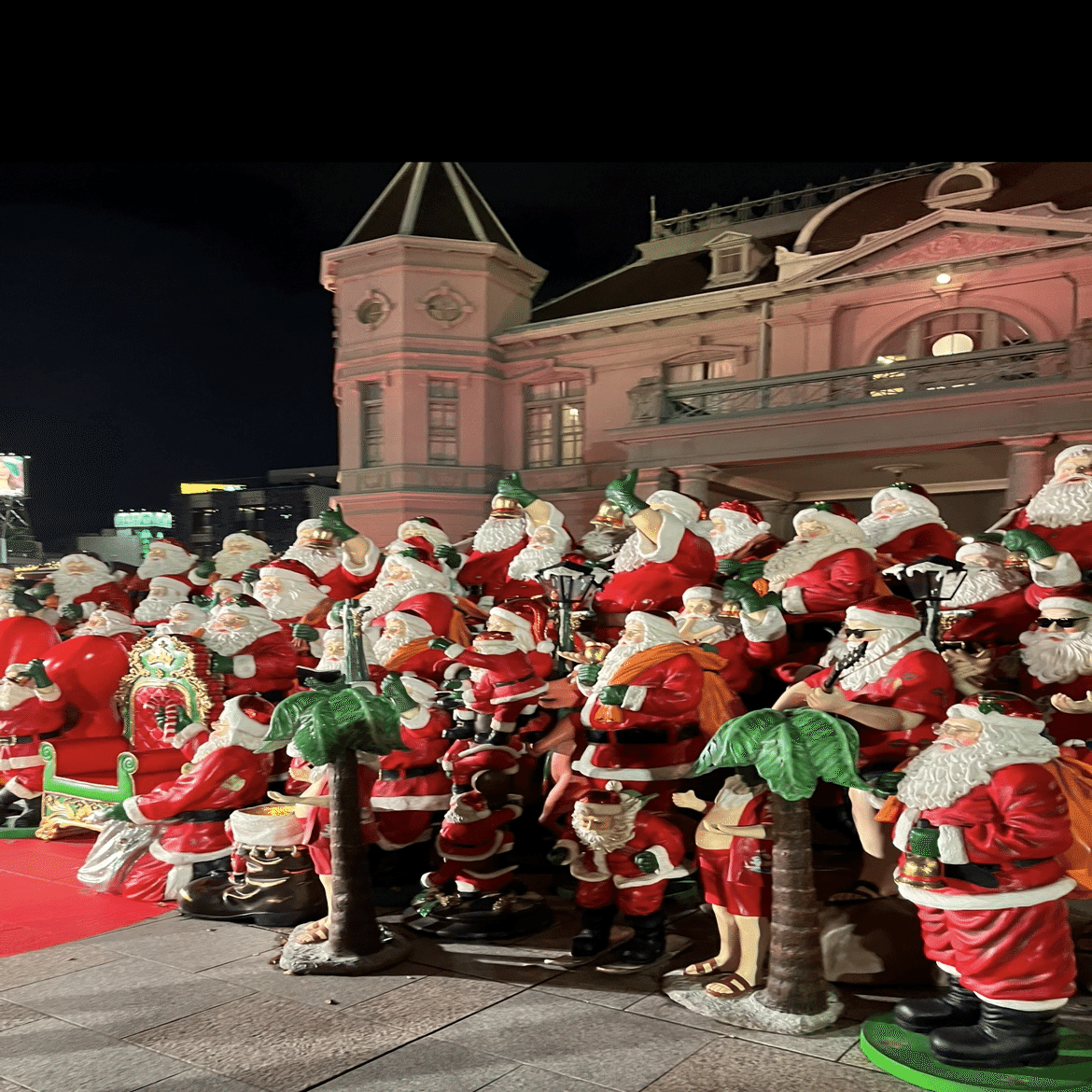 イルミネーション　サンタ　クリスマス Amazon.co.jp: 【WNJAPAN】可愛いサンタ30cm クリスマス USB