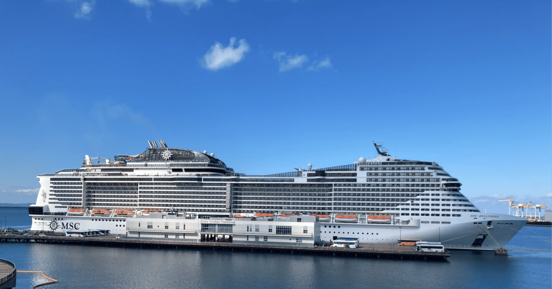 MSCベリッシマに乗って、正直な感想 ②館内施設、船内イベント 那覇