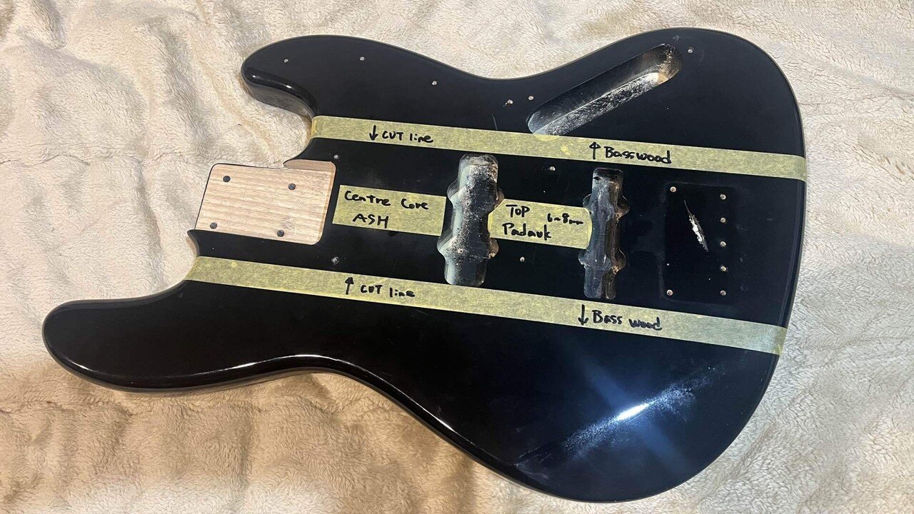 ジャンクギター遊び】Legend LJB-X mod.（続 安ベースはハイエンドの夢