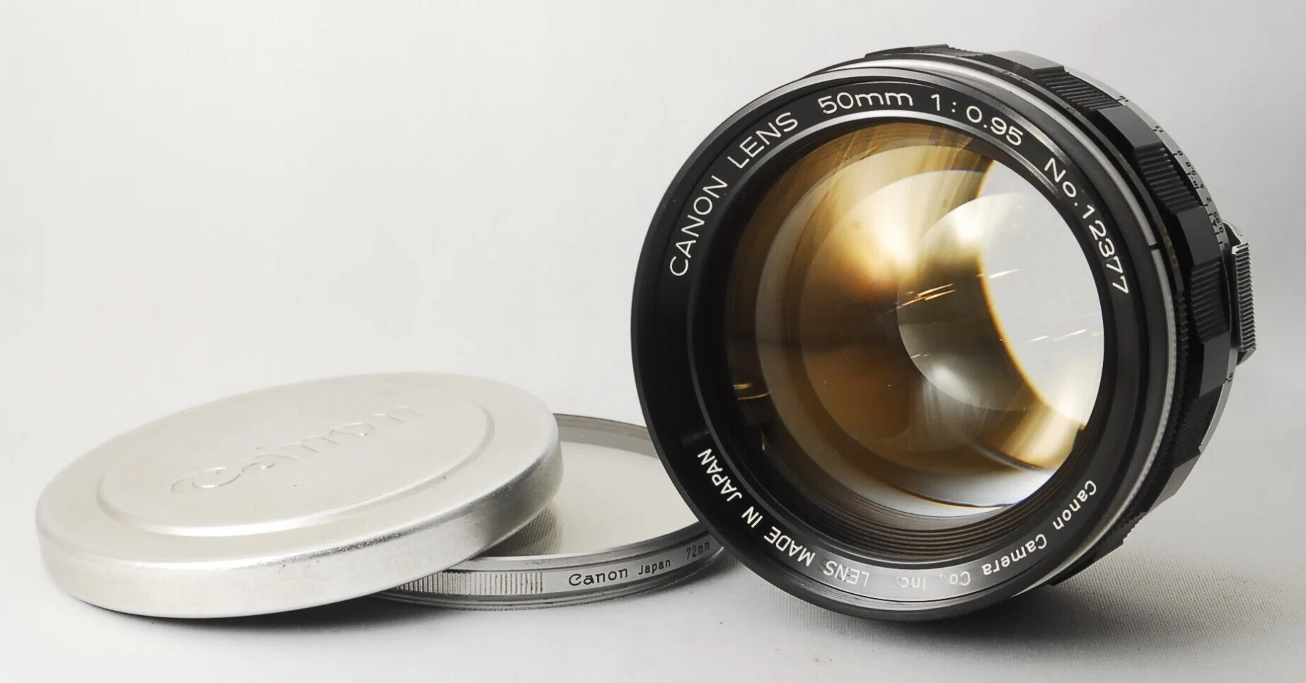 Canon 50mm F/0.95 ドリームレンズの分解｜フィルムカメラ修理のアクア