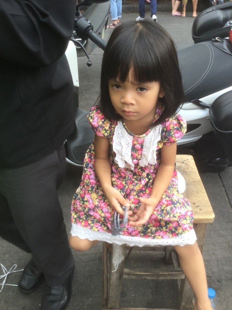 バンコク中華街の子供
