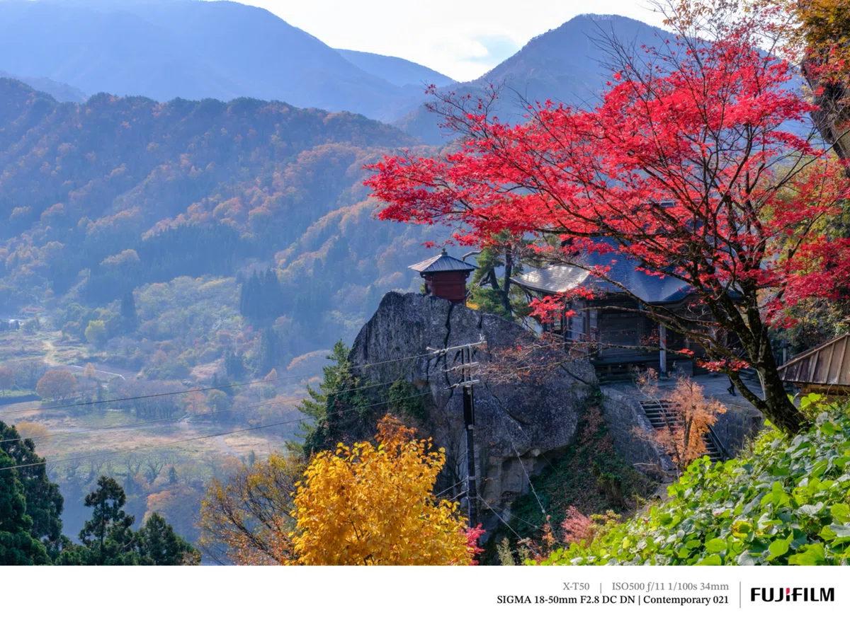紅葉最盛期の山寺(宝珠山 立石寺)に行ってきました|cap