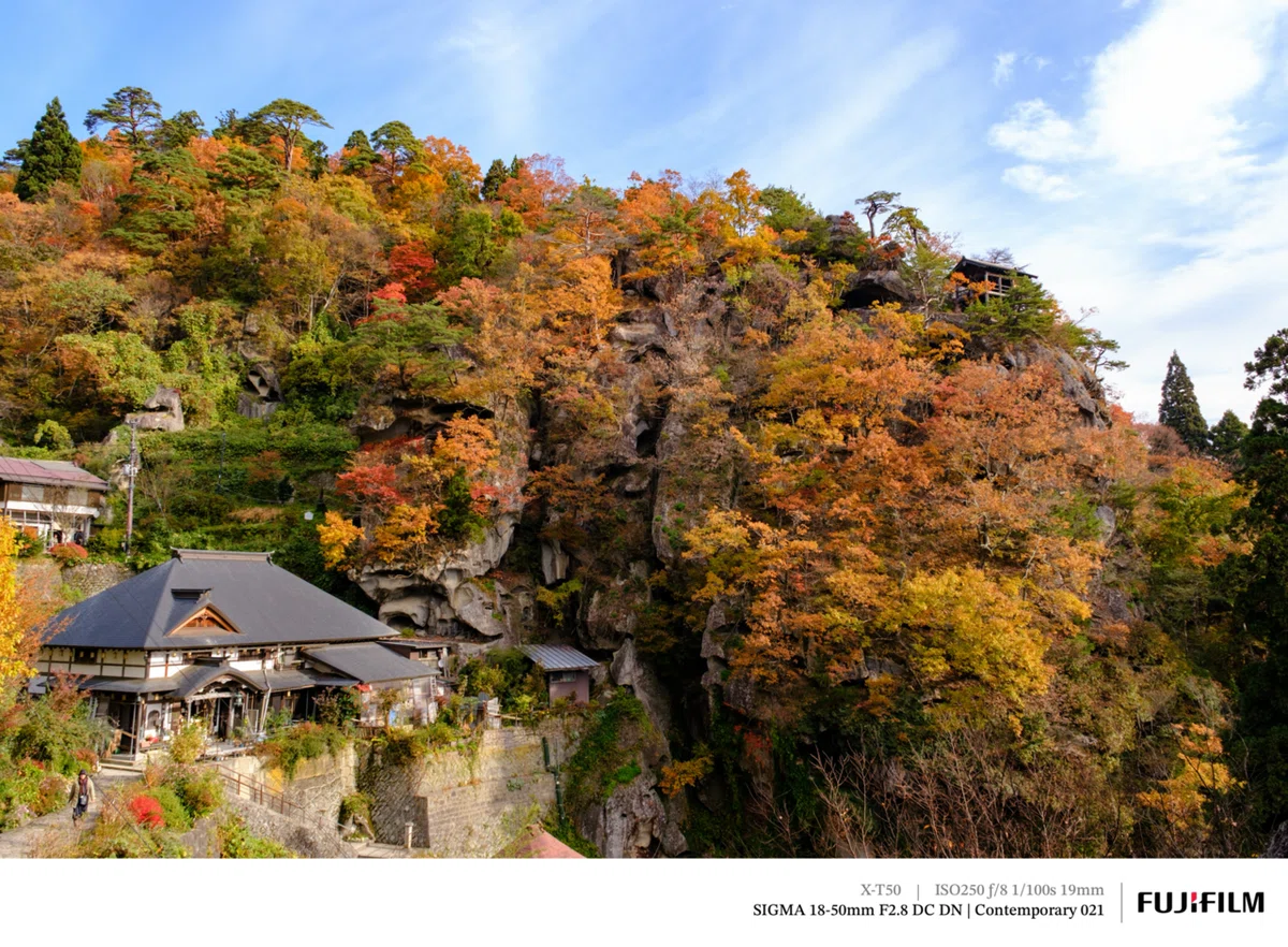 紅葉最盛期の山寺(宝珠山 立石寺)に行ってきました|cap