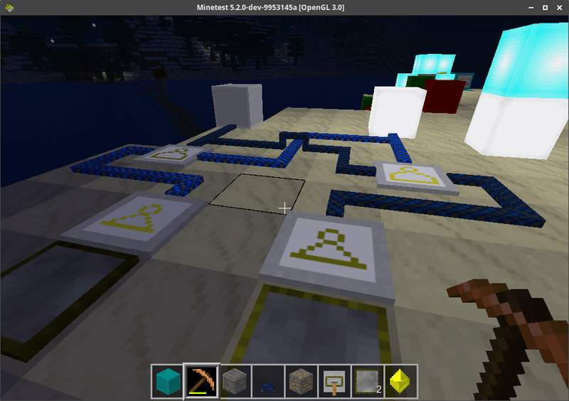 Minetest Meseconsで電気回路 Ky研究所 Coderdojo横浜港北ニュータウンやってます Note