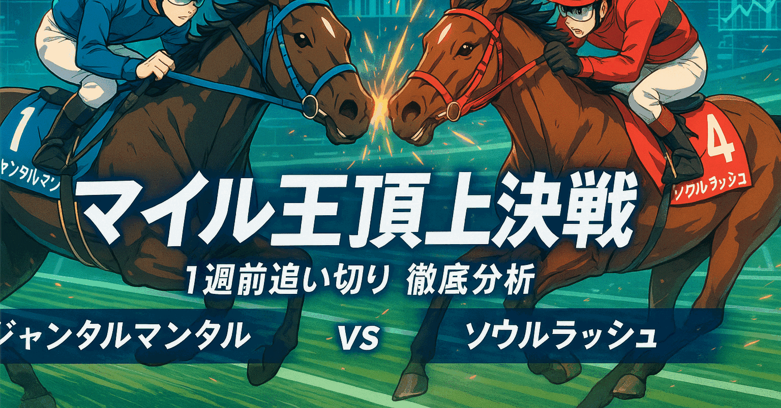 2025マイルCS追い切り速報】時計は嘘をつかない！ソウルラッシュ