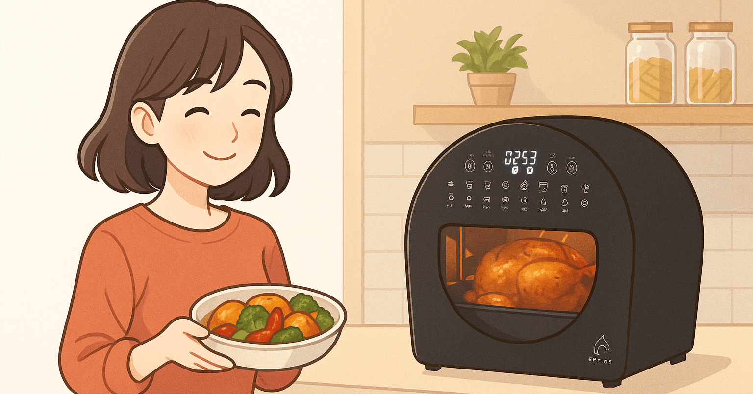 エペイオス FoElem Chef ノンフライオーブン徹底解説｜自動洗浄