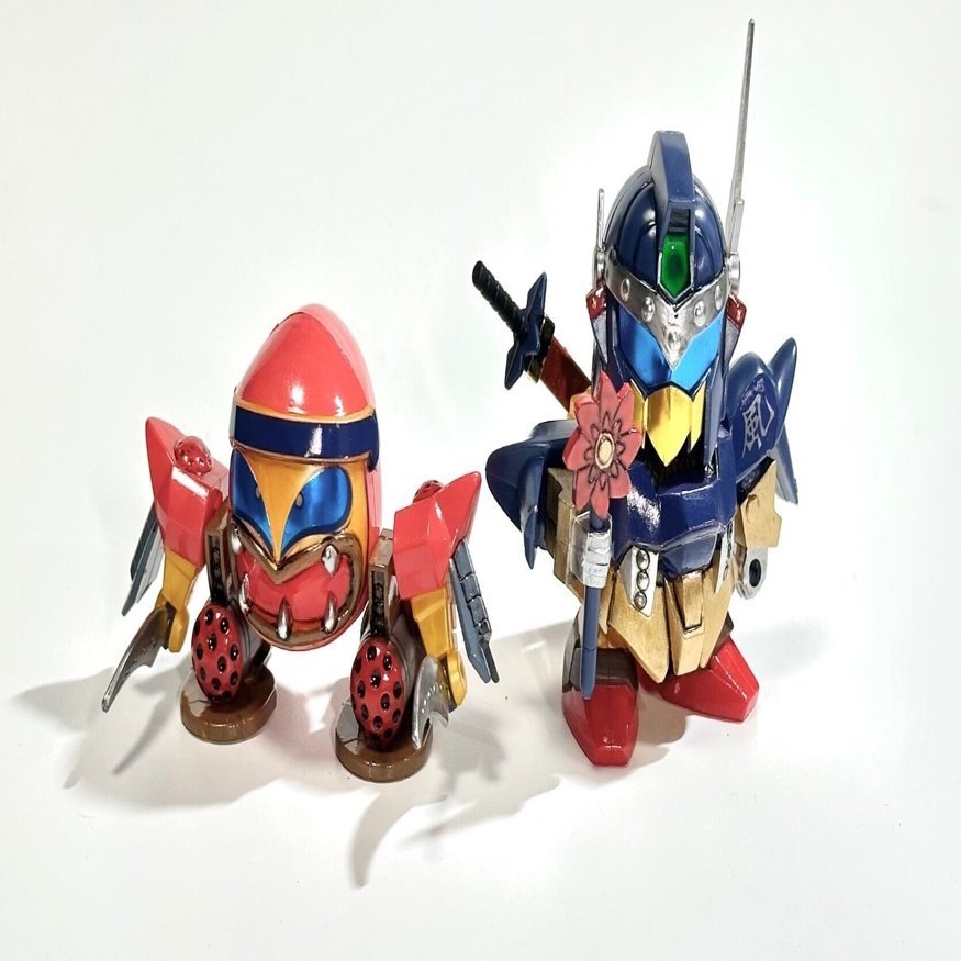 SDガンダム「風車の百式とうっかりざくれろ」｜はるさー