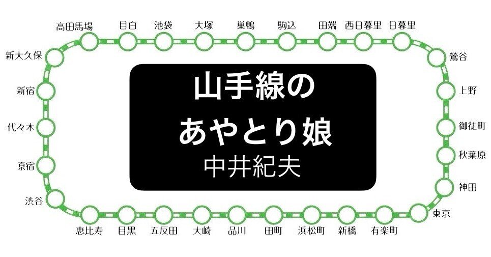 中井紀夫 『山手線のあやとり娘』 ： 豊かな時代のエロティシズムと