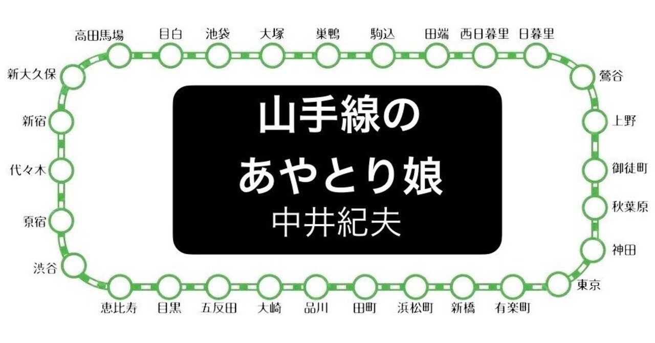 中井紀夫 『山手線のあやとり娘』 ： 豊かな時代のエロティシズムと