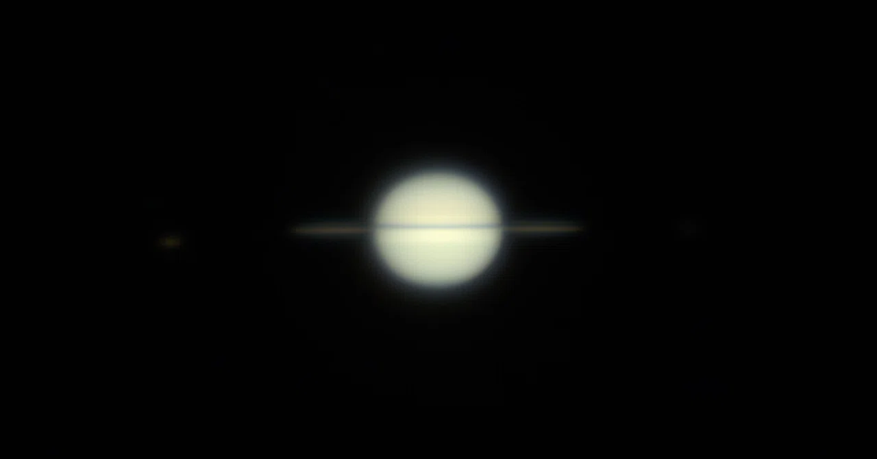 7.8(流星)土曜 土星の環っか薄いです(11月下旬)｜MRYM