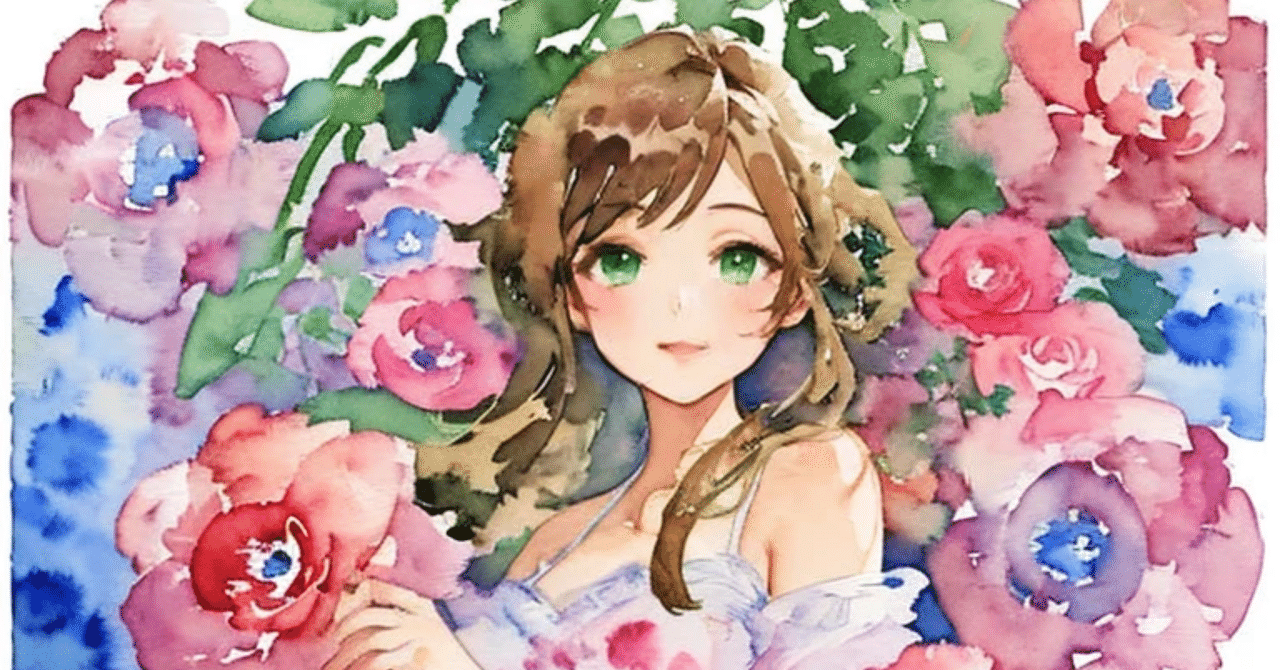 ボタニカルな水彩画🌷🌷#AIアート#AIイラスト#SeaArt #AI画像生成