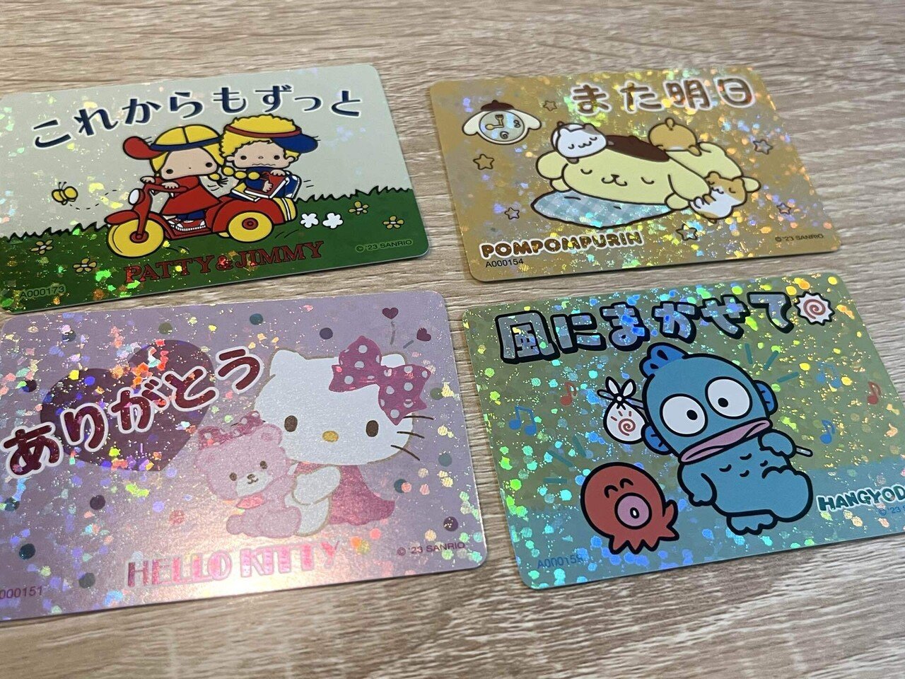 サンリオ トレカ ポチャッコ トレーディングカード用ホルダー（エンジョイアイドル