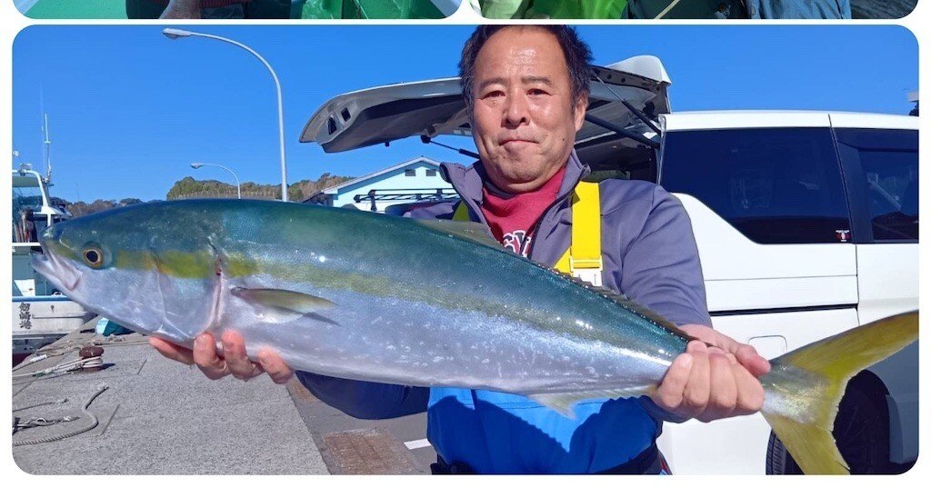 泳がせ】良型4.8kgワラサをゲット！【真鯛】最大1kgをゲット！｜あま