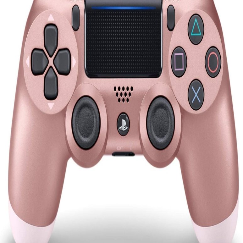 ワイヤレスコントローラー【純正品】(DUALSHOCK 4) ローズ・ゴールド