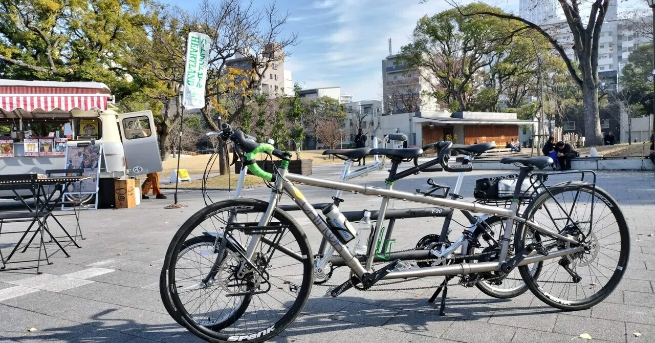 タンデム自転車で駆け抜けた浅草の街｜西田梓