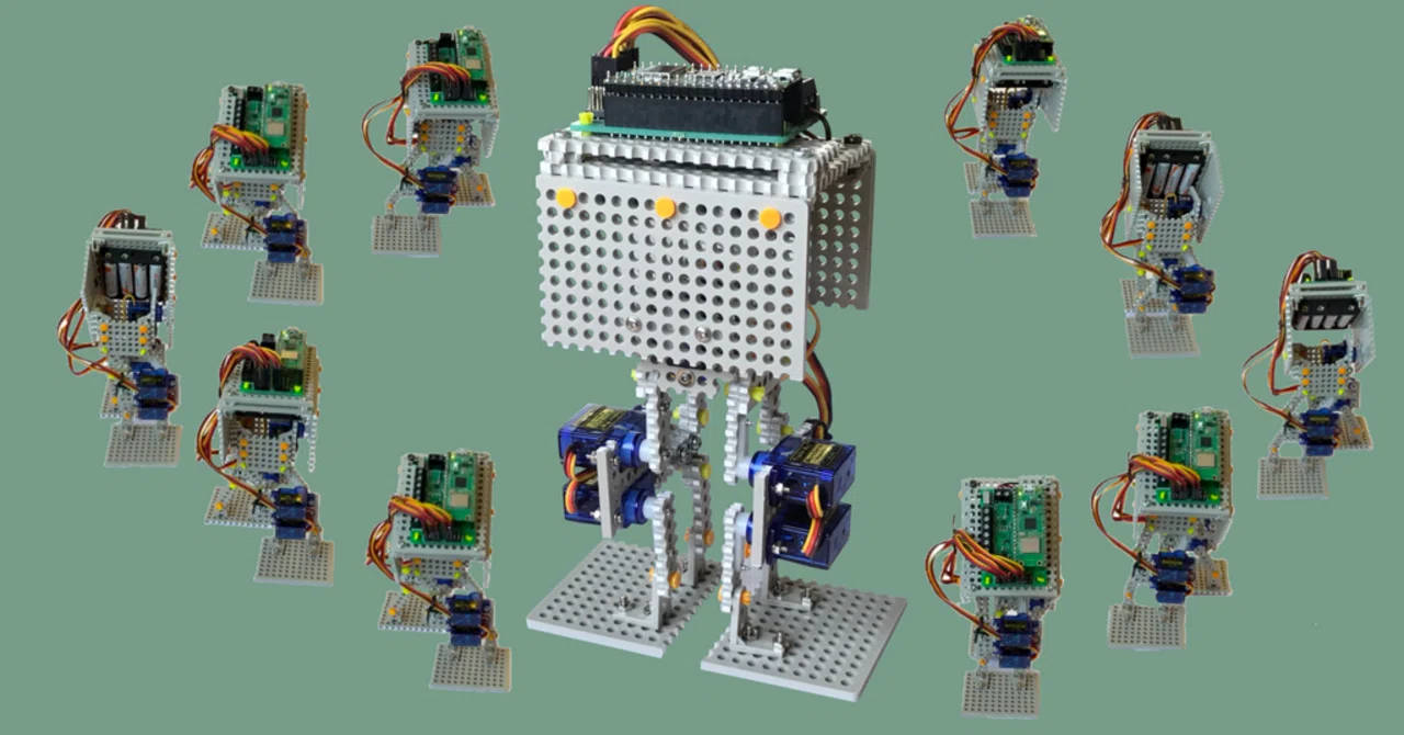 受動二足歩行ロボット（組み立て前） 組立済ですぐに使える二足歩行ロボットたち - ロボット専門店の