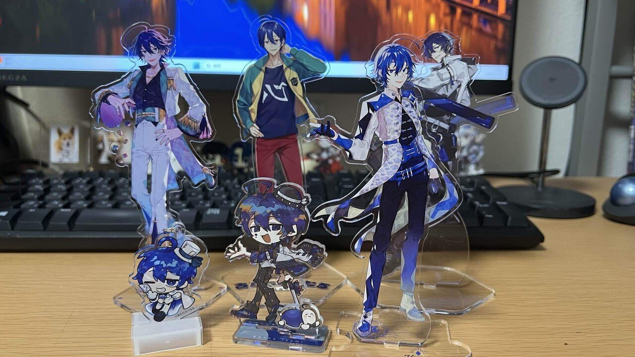 推しのアクスタとかいう健康グッズ｜おふじ