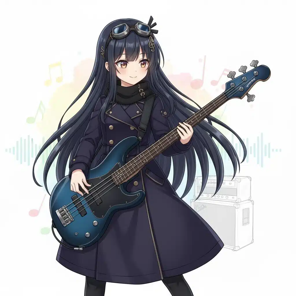桃田もも(ベーシスト・物語好き♪）