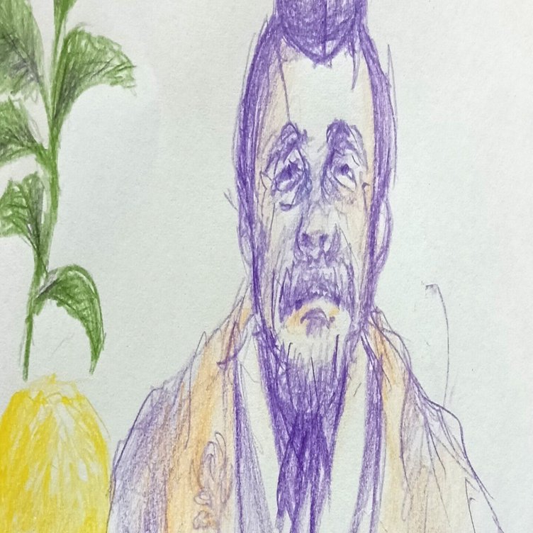 色鉛筆画1117｜エカレエリ@詩-絵-自主制作