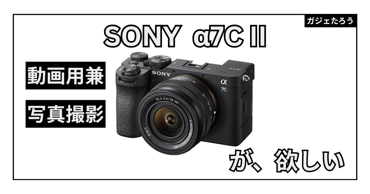 フルサイズデビューはこの1セットでいいかも ｜ α7C II × FE 24-50mm