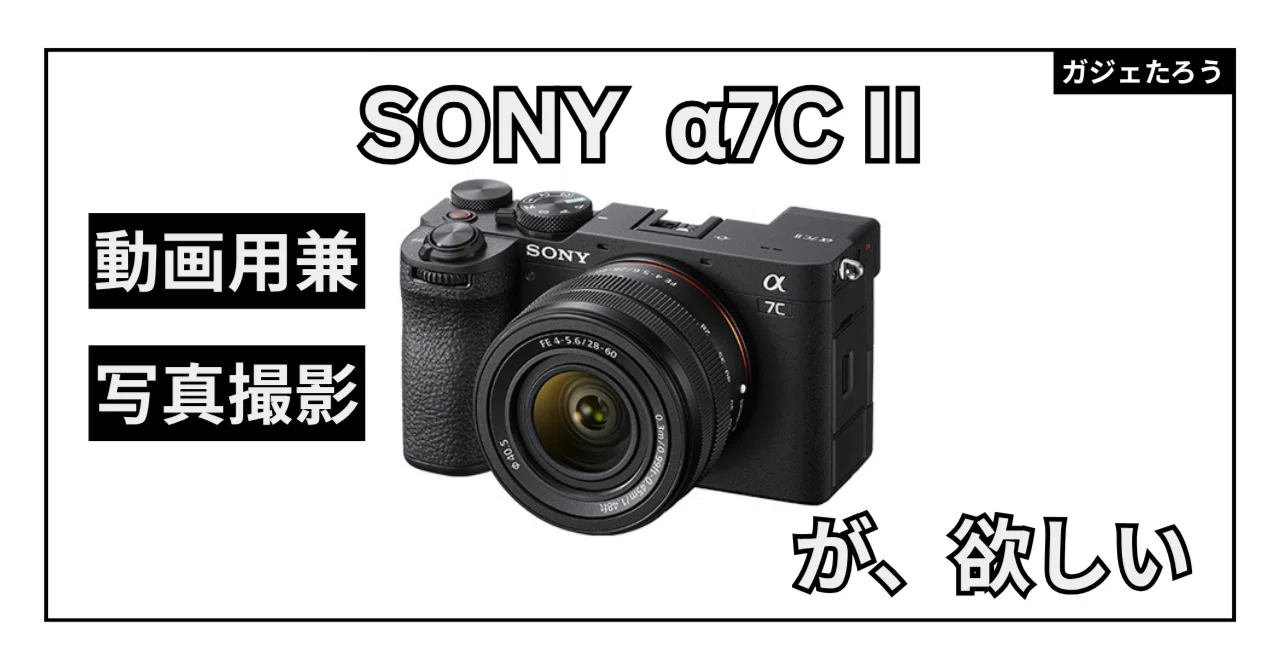 フルサイズデビューはこの1セットでいいかも ｜ α7C II × FE 24-50mm