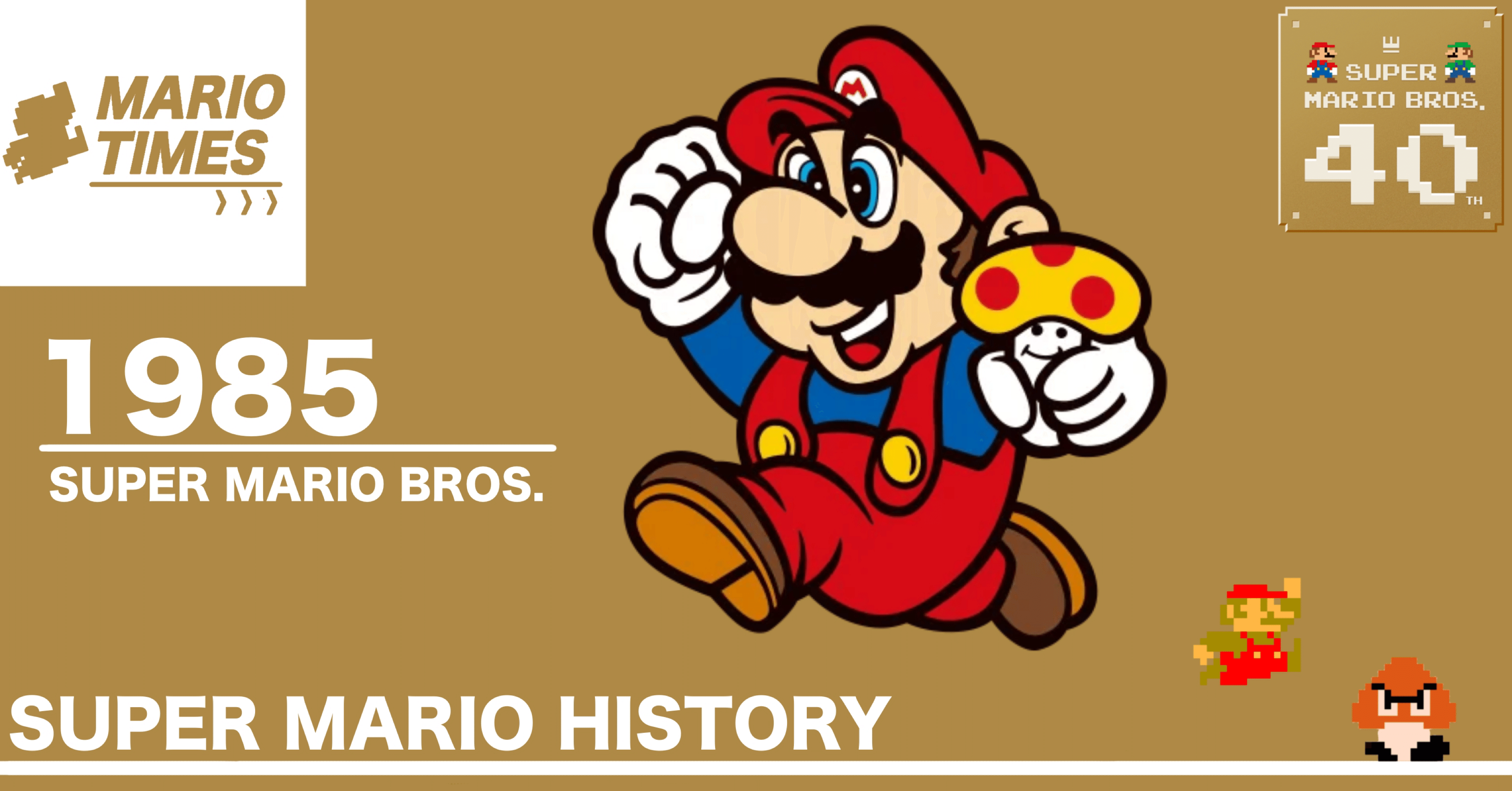 MARIO TIMES#5 SUPER MARIO HISTORY 1985｜MARIO TIMES