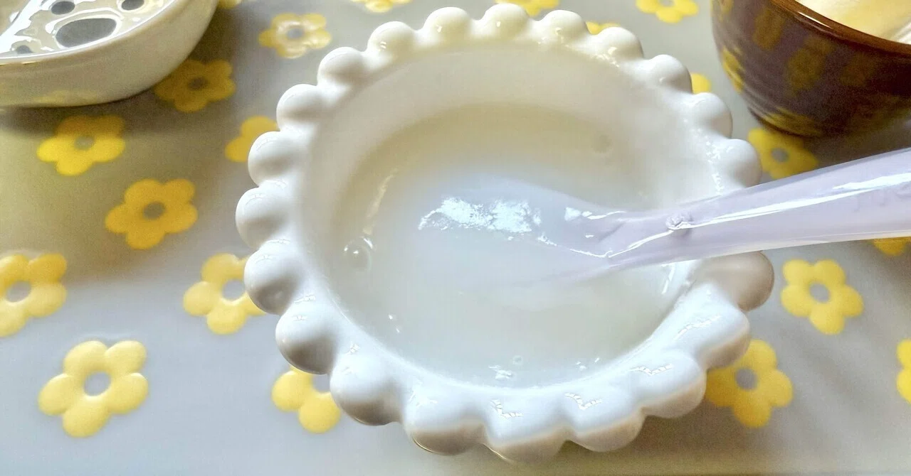 10倍粥 離乳食スタート！10倍粥を米粉で作ってみた。｜ころも￤買ってよかった