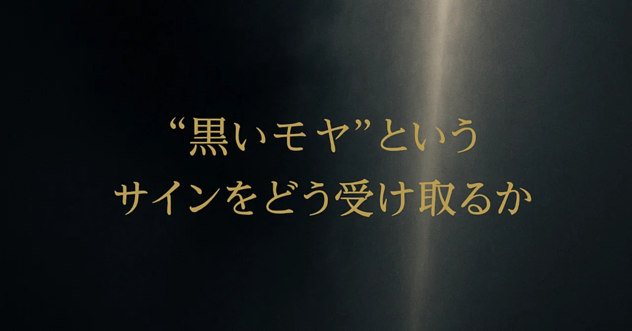 『黒いモヤ』がみえるのは私だけ？！直感的知性論〜活用術#01｜ハナフサ