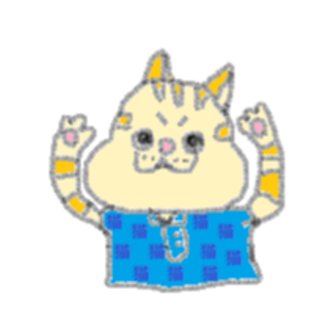 チューリップと猫 りんご Note