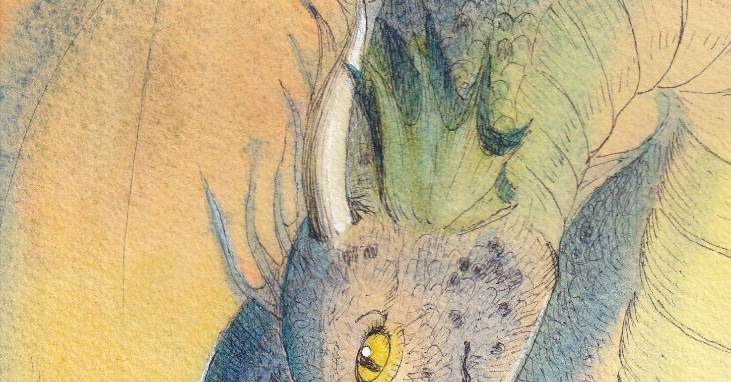 水彩画 秋（過去絵から）その2 ファンタジー編｜ちろ