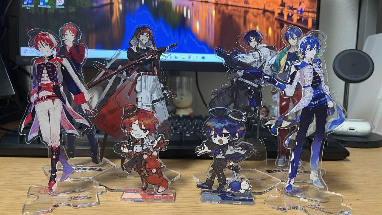 推しのアクスタとかいう健康グッズ｜おふじ