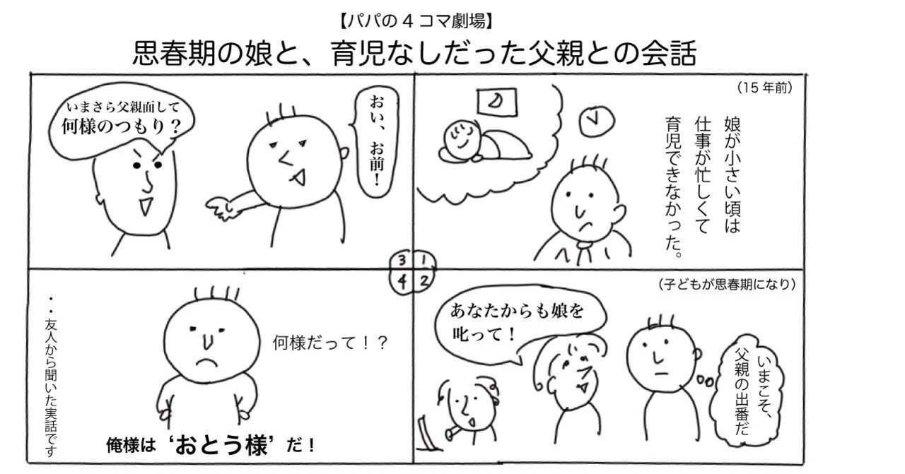 期間限定のプロジェクト 子育てパパのアイウエオ Note