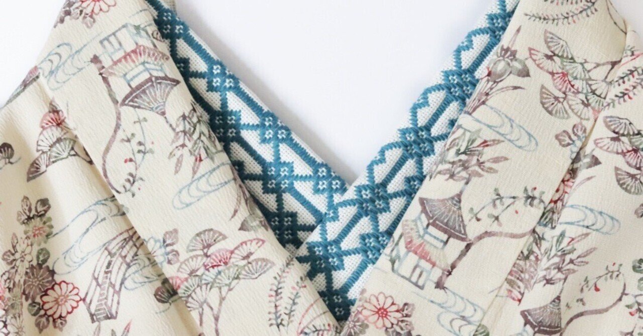 こぎん刺しの半衿限定販売開始｜ハッケル