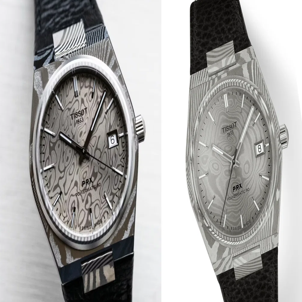 ダマスカス鋼の魅力をステンレスで、ティソのチャレンジに驚愕！TISSOT
