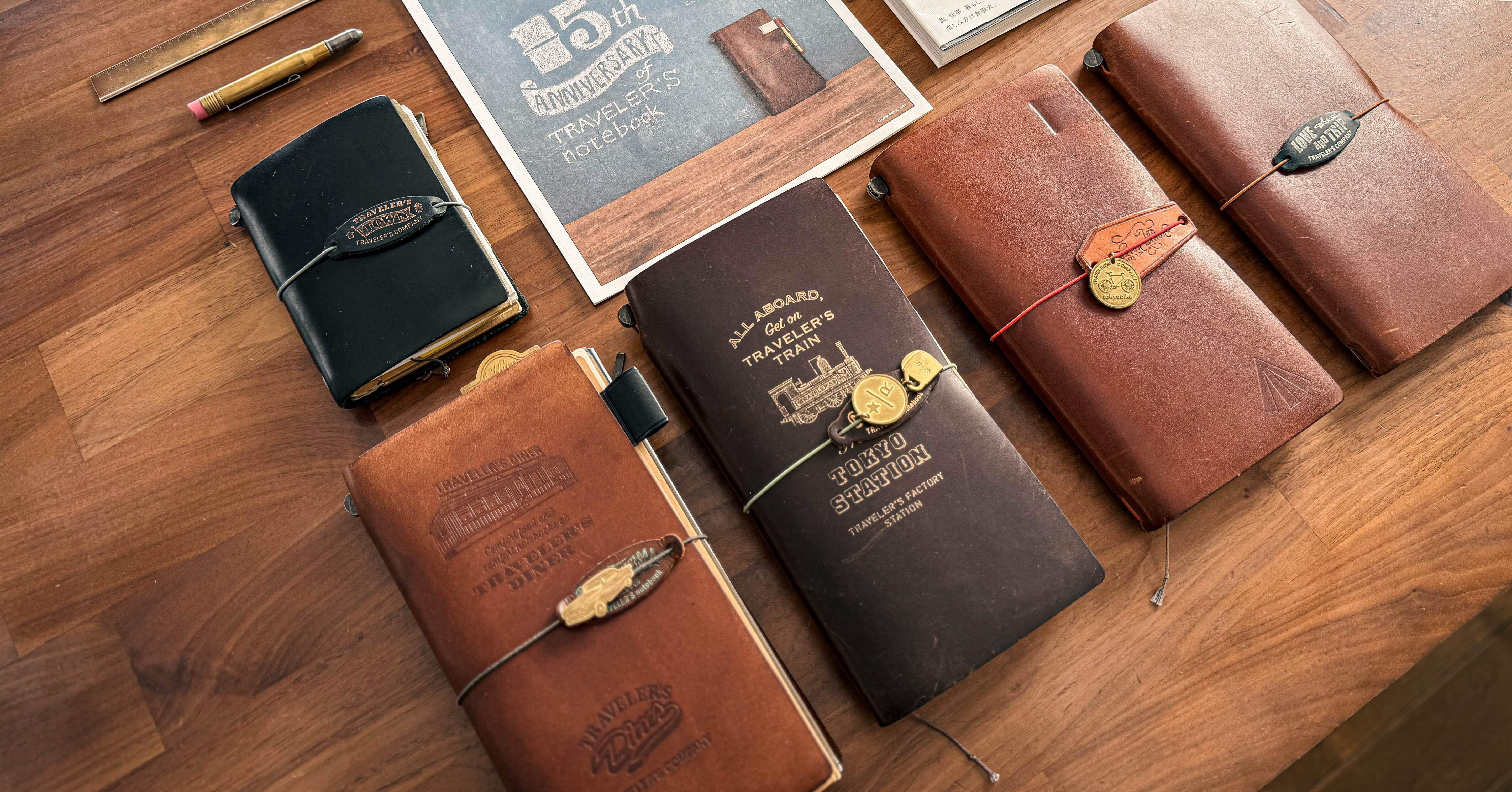 私の手帳全紹介｜用途・おすすめリフィル（トラベラーズノート前編