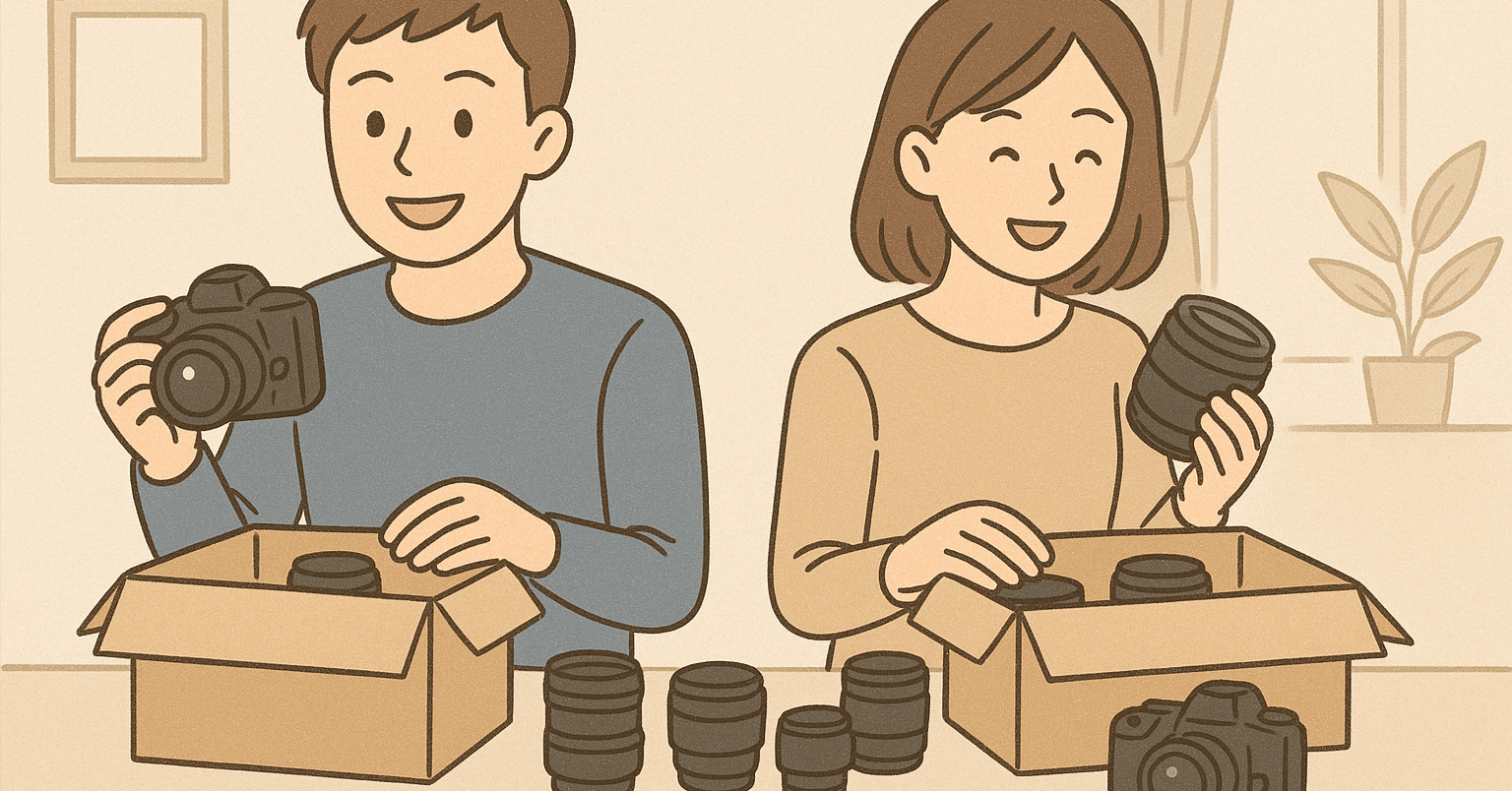 カメラ断捨離』 欲しいかどうかではなく、必要かどうかへシフト